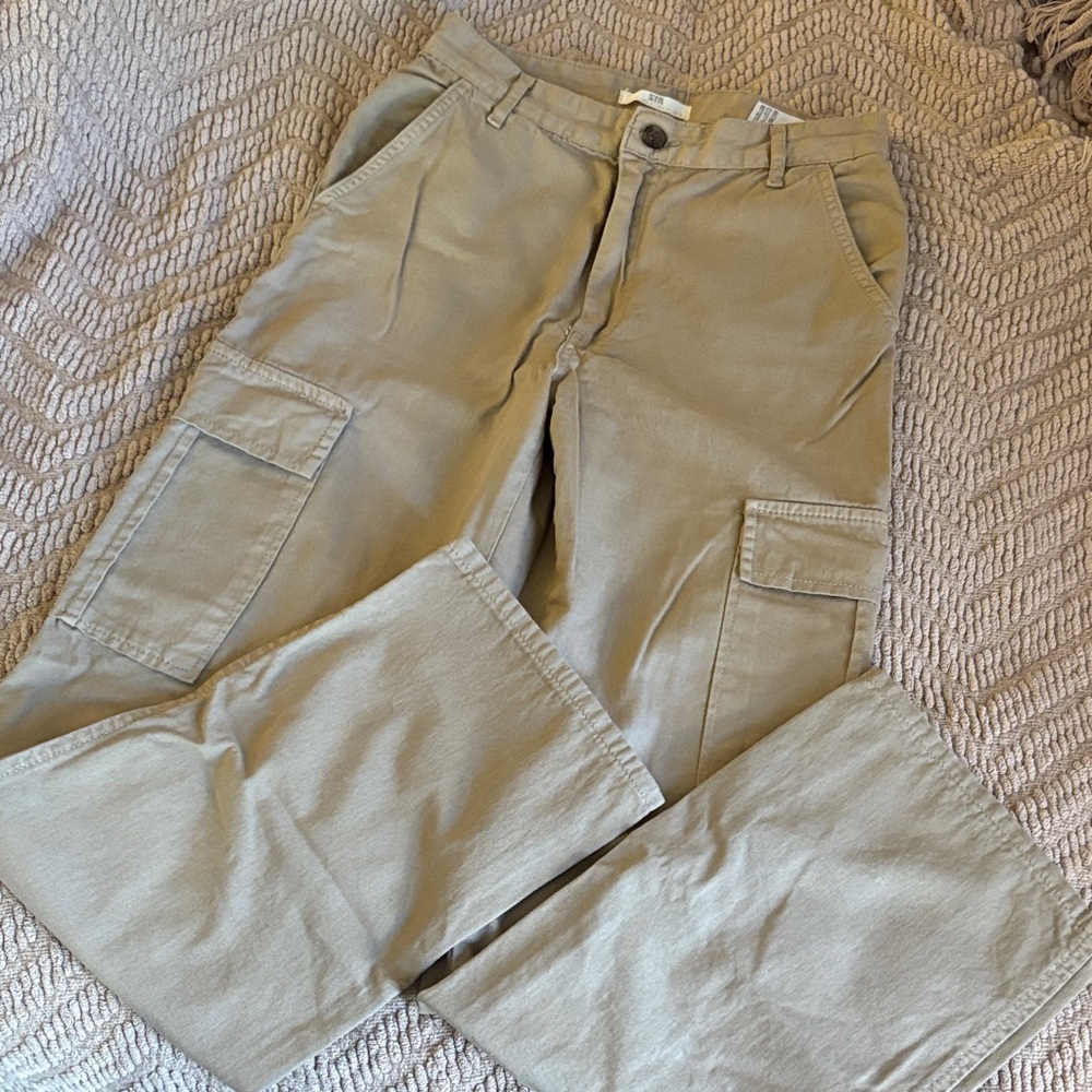 Men's Tan Cargo Pants
